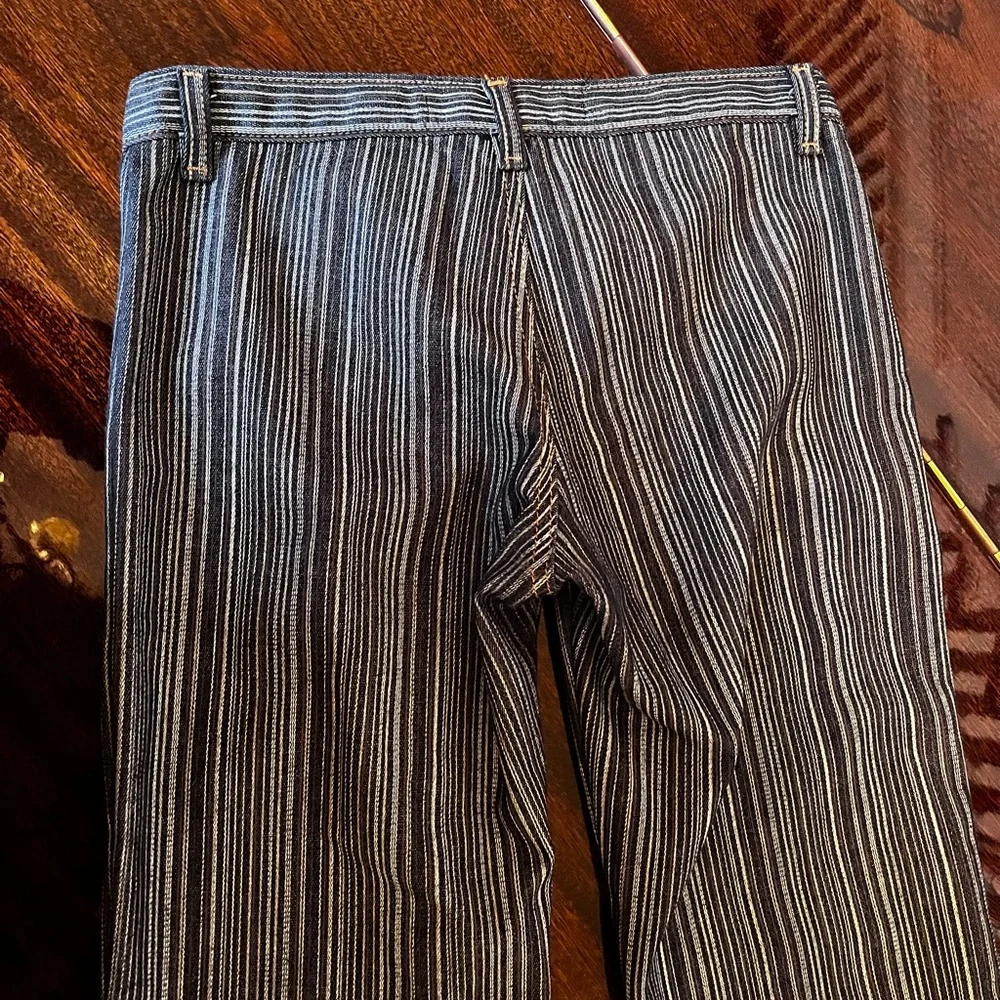 Vintage Y2K Miss Me Flare Wide Lace Up Jeans Pants - Picture 9 of 9